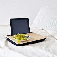 Dřevěný stolek na tablet - XL